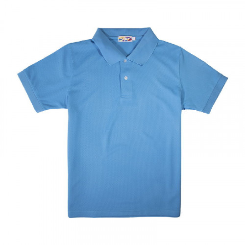 透氣短袖Polo-Shirt - SH5979/藍